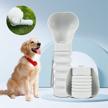Load image into Gallery viewer, Folding Pet Outdoor Water Bottle Walking Mug Portable Travel Drinking Bottle Puppy Cats Dogs Water Dispenser Cup Supplies
