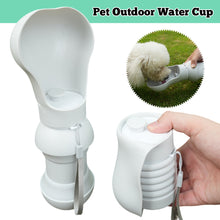 Load image into Gallery viewer, Folding Pet Outdoor Water Bottle Walking Mug Portable Travel Drinking Bottle Puppy Cats Dogs Water Dispenser Cup Supplies
