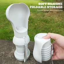 Load image into Gallery viewer, Folding Pet Outdoor Water Bottle Walking Mug Portable Travel Drinking Bottle Puppy Cats Dogs Water Dispenser Cup Supplies
