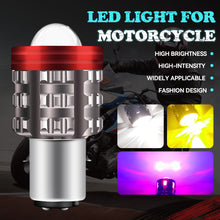 Load image into Gallery viewer, Motorcycle Headlight LED H4/H6 BA20D Hi/Low Dual Colors with Angel Devil Eyes Headlight Projector Lens Bulb Motor Driving Lights DRL Scooter Front Lamp
