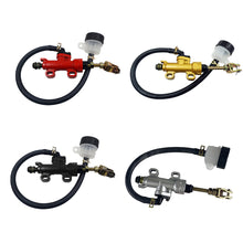 Load image into Gallery viewer, Motorcycle Rear Brake Pump Foot Hydraulic Refit Rear Brake Master Cylinder Pump with Tube For Suzuki Kawasaki Honda
