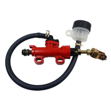 Load image into Gallery viewer, Motorcycle Rear Brake Pump Foot Hydraulic Refit Rear Brake Master Cylinder Pump with Tube For Suzuki Kawasaki Honda
