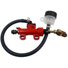 Load image into Gallery viewer, Motorcycle Rear Brake Pump Foot Hydraulic Refit Rear Brake Master Cylinder Pump with Tube For Suzuki Kawasaki Honda
