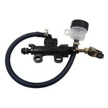 Load image into Gallery viewer, Motorcycle Rear Brake Pump Foot Hydraulic Refit Rear Brake Master Cylinder Pump with Tube For Suzuki Kawasaki Honda
