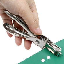 Load image into Gallery viewer, 1 Pc Metal 6mm Pore Diameter Punch Pliers Single Hole Puncher Hand Paper Scrapbooking Punches 1-8 Pages Paper Hole Puncher
