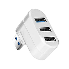 Load image into Gallery viewer, USB 2.0 Hub USB Hub 2.0 Multi USB Splitter Hub Rotatable 3 Port Multiple Expander Splitter Mini USB 2.0 Hub Computer Accessories

