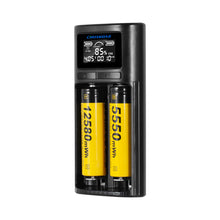 Load image into Gallery viewer, USB LCD Battery Smart Charger 1 / 2 Slots Dual For 18650 3.7V Rechargeable Lithium Battery For 1.2V NI-MH AA / AAA Battery
