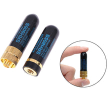 Load image into Gallery viewer, Dual Band Antenna UHF+VHF SRH805S SMA Female Male Antenna for BAOFENG UV-5R BF-888S Radio SRH-805S Walkie Talkie Radio
