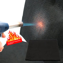 Load image into Gallery viewer, Graphite Felt Black Welding Protective Blanket Torch Shield Pack Protective Sheet Carbon Fiber High Temp 300*/300200mm Durable
