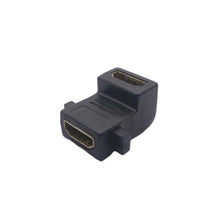 Load image into Gallery viewer, HDMI-Compatible Adapter 90 270 Degree Right Angle Male to Female Converter 4K HD Connector Mini / Micro HDMI-Compatible Extender
