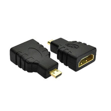 Load image into Gallery viewer, HDMI-Compatible Adapter 90 270 Degree Right Angle Male to Female Converter 4K HD Connector Mini / Micro HDMI-Compatible Extender
