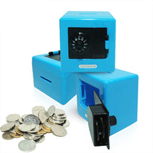 Load image into Gallery viewer, Mini Bank Money Box Retro Atm Rotating Password Cash Coins Saving Box Bank Safe Box Automatic Deposit Banknote Christmas Gift
