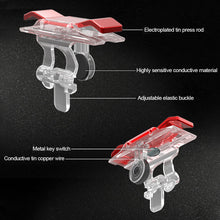 Load image into Gallery viewer, 1 Pair PUBG Auxiliary Button Mobile Game Controller Shooting Handle Fast Pressure Gun Left And Right Available
