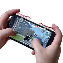 Load image into Gallery viewer, 1 Pair PUBG Auxiliary Button Mobile Game Controller Shooting Handle Fast Pressure Gun Left And Right Available
