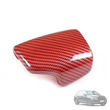 Load image into Gallery viewer, Carbon Fiber Red Car Shift Handle Ball Gear Head Shift Knob Cover Stickers Car Accessories for Audi A4/S4 A5/S5 RS4/RS5 Q5/SQ5 Q7 2016-2020
