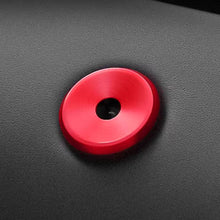 Load image into Gallery viewer, 4Pcs Aluminium Alloy Car Rear Door Lock Pin Knob Switch Button Ring Interior Accessories for Porsche Panamera Cayenne Macan
