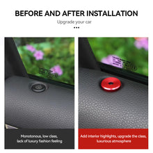 Load image into Gallery viewer, 4Pcs Aluminium Alloy Car Rear Door Lock Pin Knob Switch Button Ring Interior Accessories for Porsche Panamera Cayenne Macan
