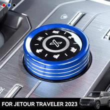 Load image into Gallery viewer, Car Center Console Multimedia Navigation Driving Mode Knob Decoration Cover For Chery Jetour Traveller T2 2023 2024

