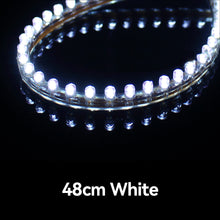 Load image into Gallery viewer, 24cm/48cm/72cm/96cm/120cm Motorcycle F5 Round Lamp Beads LED Strip Light Flexible Tape Rope Stripe Ray Tape Lamp Car Interior Atmosphere Lights 12V
