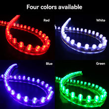Load image into Gallery viewer, 24cm/48cm/72cm/96cm/120cm Motorcycle F5 Round Lamp Beads LED Strip Light Flexible Tape Rope Stripe Ray Tape Lamp Car Interior Atmosphere Lights 12V
