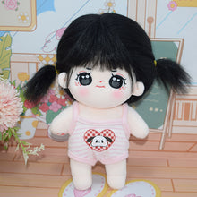 Load image into Gallery viewer, 20CM Cotton Doll Rompers Cartoon Plush Doll Replacement Outfit Playing House Accessories Mini Clothes
