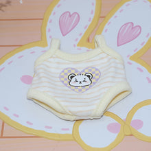 Load image into Gallery viewer, 20CM Cotton Doll Rompers Cartoon Plush Doll Replacement Outfit Playing House Accessories Mini Clothes

