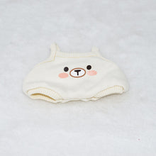 Load image into Gallery viewer, 20CM Cotton Doll Rompers Cartoon Plush Doll Replacement Outfit Playing House Accessories Mini Clothes
