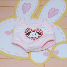 Load image into Gallery viewer, 20CM Cotton Doll Rompers Cartoon Plush Doll Replacement Outfit Playing House Accessories Mini Clothes
