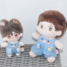 Load image into Gallery viewer, 20CM Cotton Doll Rompers Cartoon Plush Doll Replacement Outfit Playing House Accessories Mini Clothes

