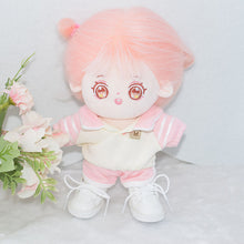 Load image into Gallery viewer, 20CM Cotton Doll Rompers Cartoon Plush Doll Replacement Outfit Playing House Accessories Mini Clothes
