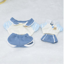 Load image into Gallery viewer, 20CM Cotton Doll Rompers Cartoon Plush Doll Replacement Outfit Playing House Accessories Mini Clothes
