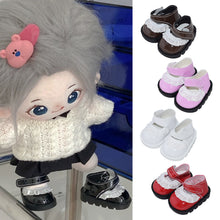 Load image into Gallery viewer, Hobbies Hand-made For 20cm Cotton Dolls Shoes DIY Leather Shoes Replacement Dolls Accessories for Cotton Dolls
