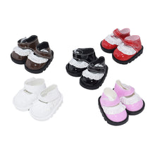 Load image into Gallery viewer, Hobbies Hand-made For 20cm Cotton Dolls Shoes DIY Leather Shoes Replacement Dolls Accessories for Cotton Dolls
