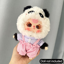 Load image into Gallery viewer, For Baby 3 Years Old Rompers Cartoon Plush Doll Replacement Outfit Playing House Accessories Mini Clothes
