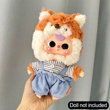 Load image into Gallery viewer, For Baby 3 Years Old Rompers Cartoon Plush Doll Replacement Outfit Playing House Accessories Mini Clothes

