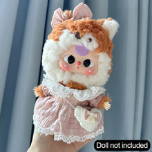 Load image into Gallery viewer, For Baby 3 Years Old Rompers Cartoon Plush Doll Replacement Outfit Playing House Accessories Mini Clothes
