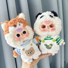 Load image into Gallery viewer, For Baby 3 Years Old Rompers Cartoon Plush Doll Replacement Outfit Playing House Accessories Mini Clothes
