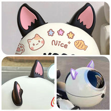Load image into Gallery viewer, 2Pcs Motorcycle Helmet Cat Ears Motocross Electric Car Helmet Accessories Driving Styling Helmet Decroation
