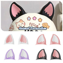 Load image into Gallery viewer, 2Pcs Motorcycle Helmet Cat Ears Motocross Electric Car Helmet Accessories Driving Styling Helmet Decroation
