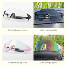 Load image into Gallery viewer, Fashion Photochromic Cycling Glasses Road Riding Bike Sunglasses Windproof Sports Sun Glasses Men Women Bicycle Goggle Outdoor UV400 Eyewear
