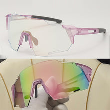 Load image into Gallery viewer, Fashion Photochromic Cycling Glasses Road Riding Bike Sunglasses Windproof Sports Sun Glasses Men Women Bicycle Goggle Outdoor UV400 Eyewear
