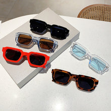 Load image into Gallery viewer, Retro Small Rectangular Frame Sunglasses Women Colorful Sun Glasses Fashion Sports Glasses UV400 Eyewear Punk Y2K Shades Outdoor Accessories
