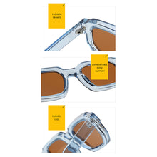 Load image into Gallery viewer, Retro Small Rectangular Frame Sunglasses Women Colorful Sun Glasses Fashion Sports Glasses UV400 Eyewear Punk Y2K Shades Outdoor Accessories
