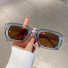 Load image into Gallery viewer, Retro Small Rectangular Frame Sunglasses Women Colorful Sun Glasses Fashion Sports Glasses UV400 Eyewear Punk Y2K Shades Outdoor Accessories
