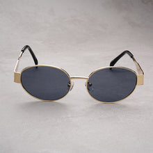 Load image into Gallery viewer, Classic Vintage Oval Sunglasses Small Metal Frame Sun Glasses Women Men Punk Shades Luxury UV400 Eyewear Retro Outdoor Accessories
