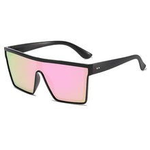 Load image into Gallery viewer, Large Frame One-piece Sunglasses Women Men Square Sun Glasses Vintage Geometry Shades UV400 Driving Eyewear Fashion Outdoor Accessories
