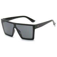 Load image into Gallery viewer, Large Frame One-piece Sunglasses Women Men Square Sun Glasses Vintage Geometry Shades UV400 Driving Eyewear Fashion Outdoor Accessories
