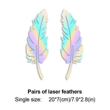 Load image into Gallery viewer, Car Sticker Waterproof Eagle Flames Decal Sticker Scratch masking Stickers Laser Reflective Car Stickers and Decals Vinyl
