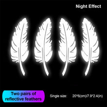 Load image into Gallery viewer, Car Sticker Waterproof Eagle Flames Decal Sticker Scratch masking Stickers Laser Reflective Car Stickers and Decals Vinyl
