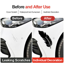 Load image into Gallery viewer, Car Sticker Waterproof Eagle Flames Decal Sticker Scratch masking Stickers Laser Reflective Car Stickers and Decals Vinyl
